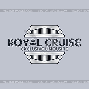 Limousine - vector clip art