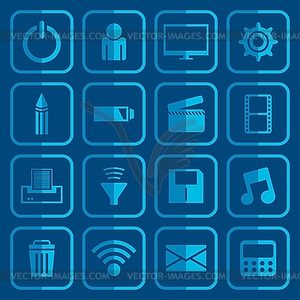 Icon set - vector image