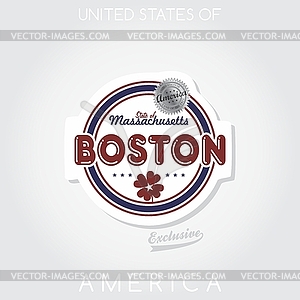 America emblem - vector image