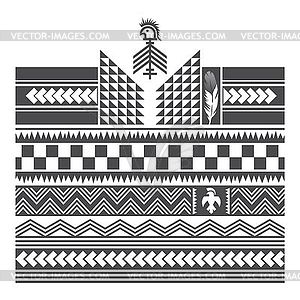 Native american pattern - vector image