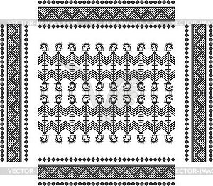Native american pattern - vector image
