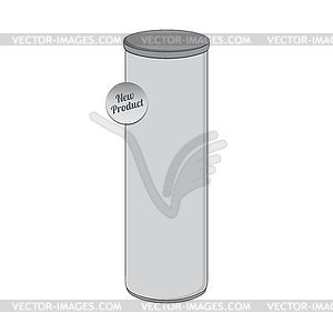 Product industry packaging container - vector clipart