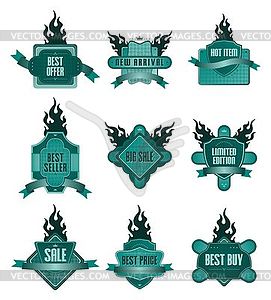 Label sticker - vector clipart