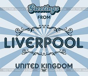 Tourism greeting theme - vector clip art