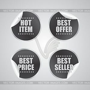 Label sticker - vector clipart