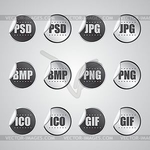 Label sticker - vector image