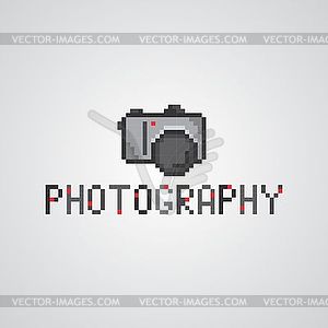 Media interface camera - vector clipart