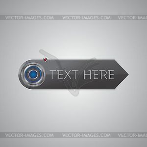 Media interface camera - stock vector clipart