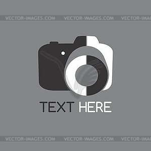 Media interface camera - royalty-free vector image