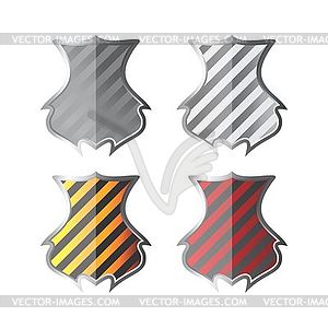 Shield art - vector clipart