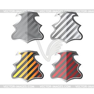 Shield art - vector clipart