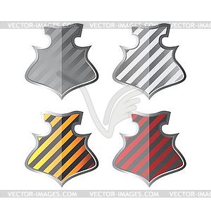Shield art - vector clip art