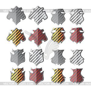 Shield art - vector EPS clipart