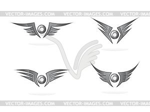 Wing art - vector clip art