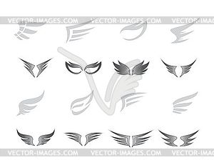 Wing art - vector image