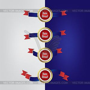 Vote election theme - vector clipart