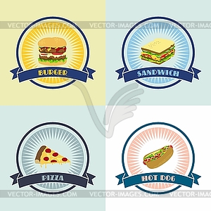 Food and drink theme - vector image