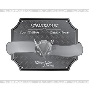 Food and drink restaurant theme - vector EPS clipart