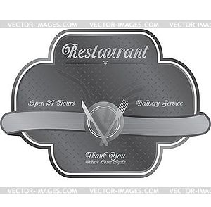 Food and drink restaurant theme - vector clipart