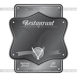 Food and drink restaurant theme - vector clip art