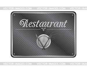 Food and drink restaurant theme - vector clipart