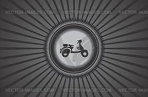 Motorcycle theme - vector image