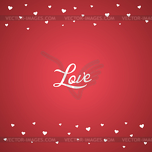 Happy valentine greetings - vector image