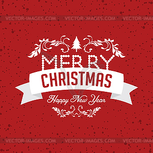 Wish you merry christmas - vector EPS clipart