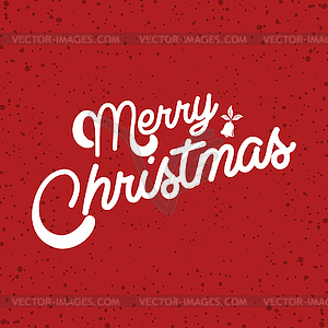 Wish you merry christmas - vector clipart