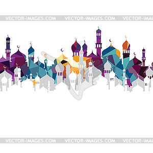 Arabic islam calligraphy almighty god allah most - vector EPS clipart