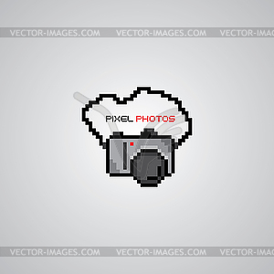 Photography logo template theme - vector clipart