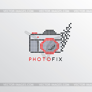 Photography logo template theme - vector clipart