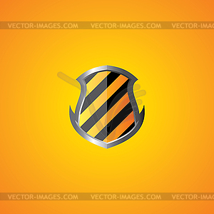 Protection shield theme - vector clipart
