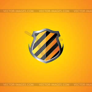 Protection shield theme - vector clip art