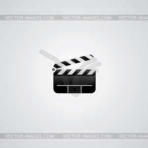 Movie logotype theme - vector image