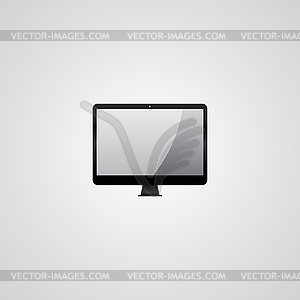 Notebook laptop multimedia - vector image