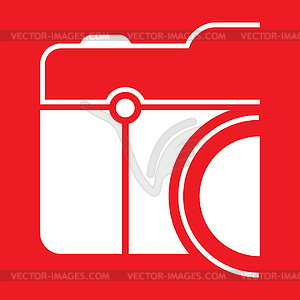 Photography theme logotype - vector image
