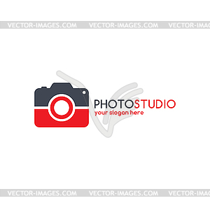 Photography theme logotype - vector clipart / vector image