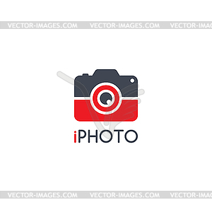 Photography theme logotype - vector image