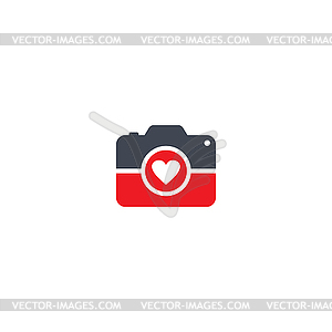 Photography theme logotype - vector clip art