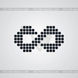 Infinity sign logotype - vector clip art