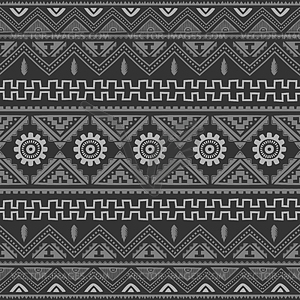 Seamless native pattern background - vector image