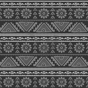 Seamless native pattern background - vector clip art