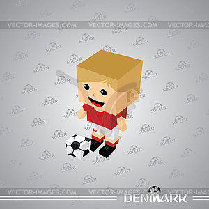 National team soccer group tournament - vector clipart