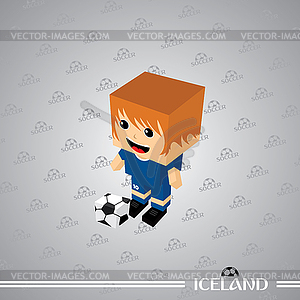 National team soccer group tournament - vector clipart