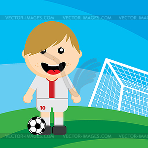 Group team soccer tournament - vector clipart
