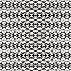 Бесшовные Линии Лепесток Формы решетки шаблон - векторизованное изображение клипарта