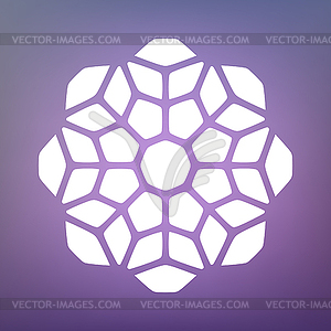 Decorative Mandala Ornaments Logo - vector image