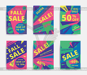 Sale banner template - royalty-free vector image