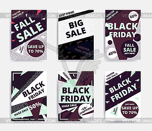 Sale banner template - vector clip art